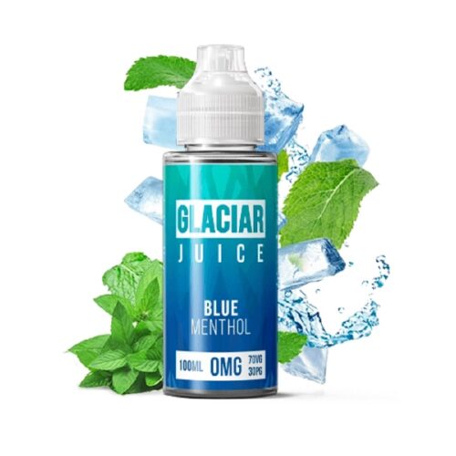 Lichid glaciar juice blue menthol 100ml