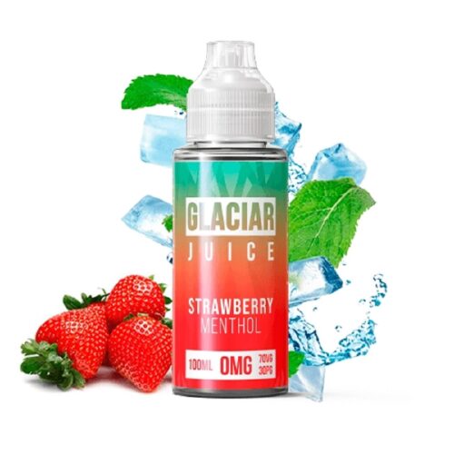 Lichid Glaciar Juice Strawberry Menthol 100ml