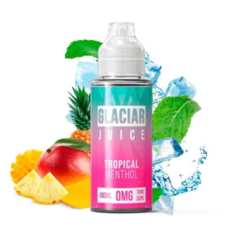 Lichid Glaciar Juice Tropical Menthol 100ml