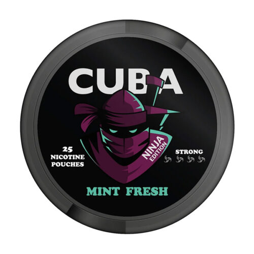 pouch-nicotina-snus-cuba-ninja-mint-fresh-vapetronic